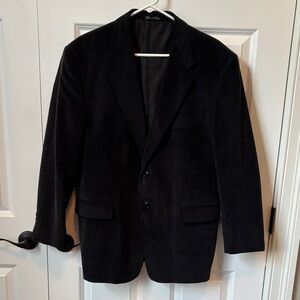Men’s black corduroy blazer size 42S